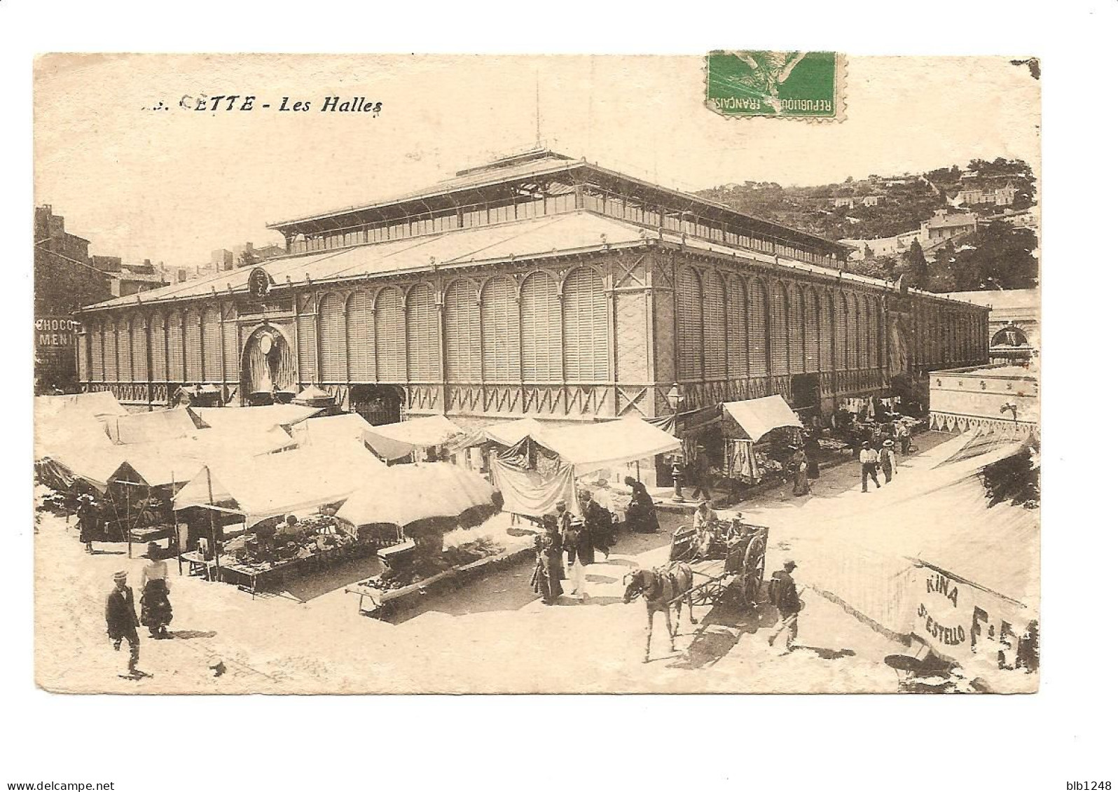 [34] Hérault > Sete (Cette) Les Halles - Sete (Cette)