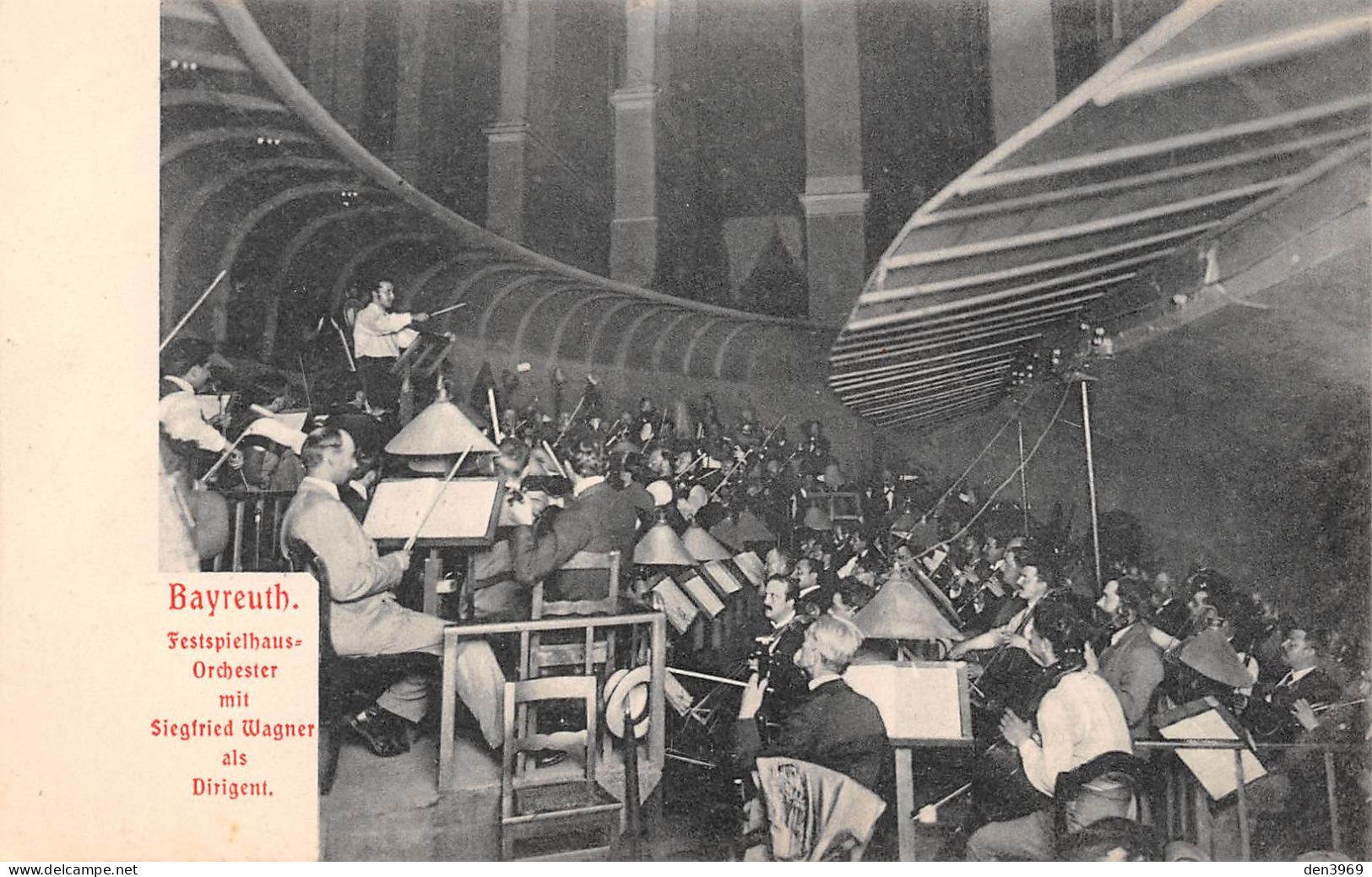 Allemagne - BAYREUTH - Festspielhaus Orchester Mit Siegfried Wagner Als Dirigent - Hans Brand - Orchestre Philarmonique - Bayreuth