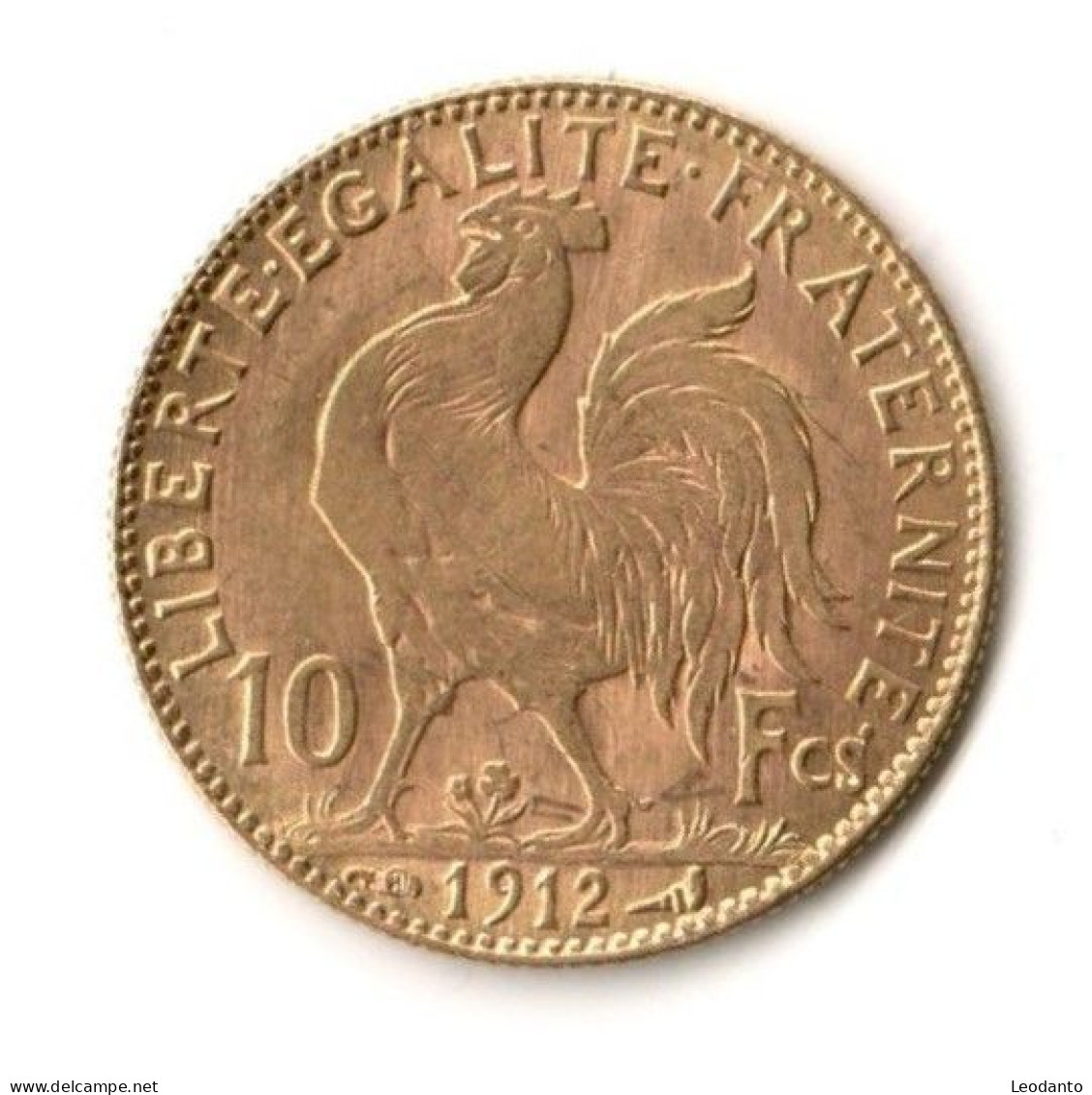 IIIe République 10 Francs Or 1912 SOUS LES PRIX DE LA BOURSE - 10 Francs (goud)