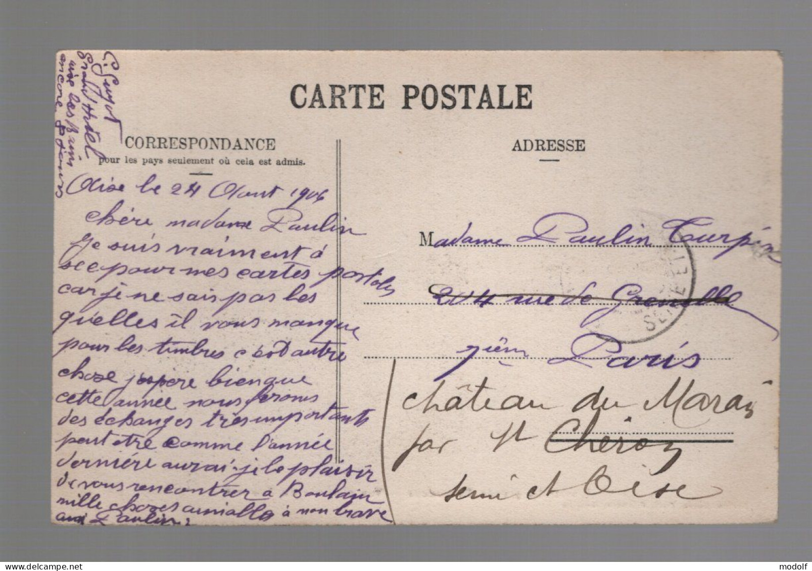 CPA - 38 - La Grande Chartreuse - Vue Générale Du Couvent - Circulée En 1906 - Chartreuse