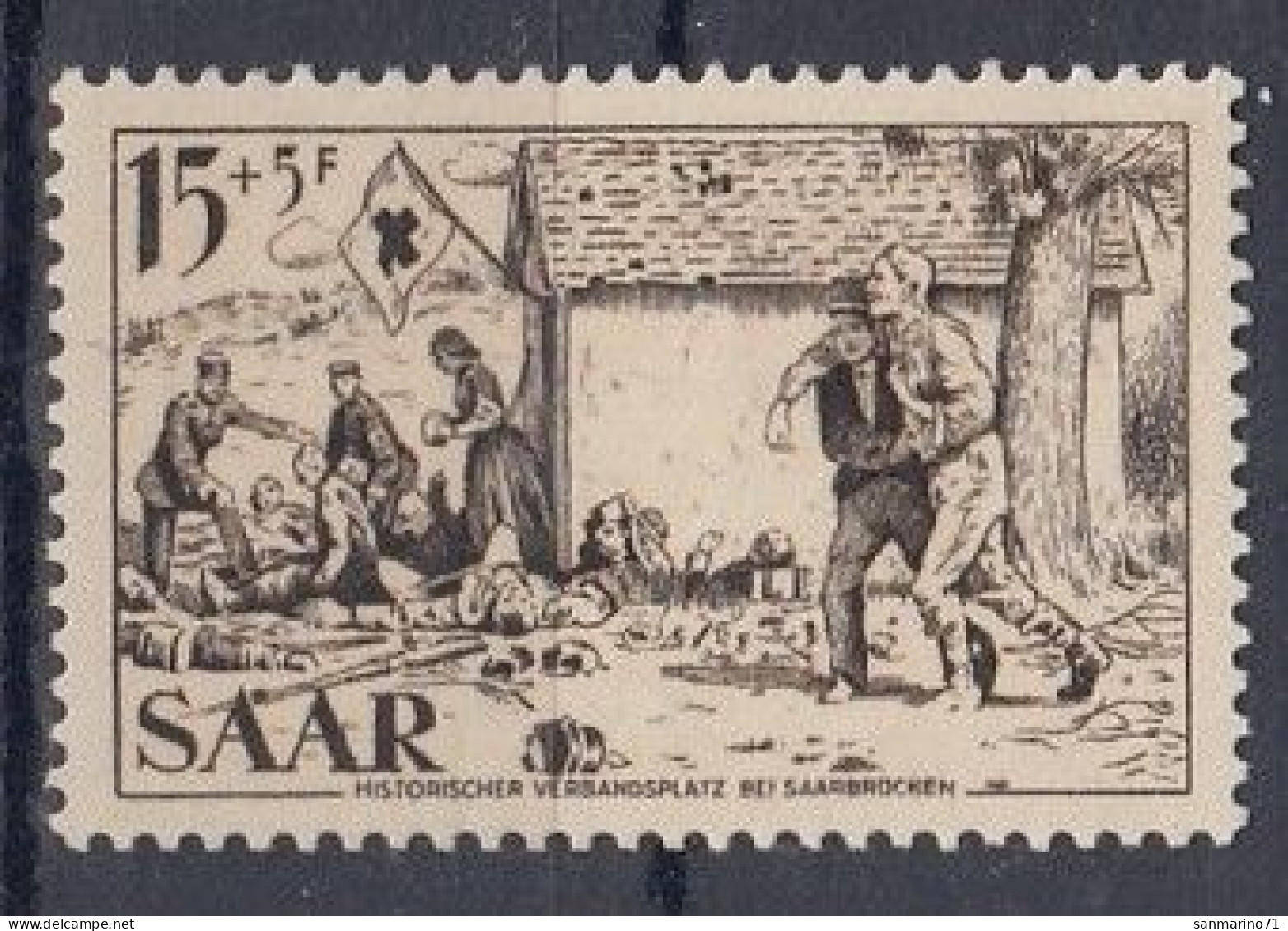 GERMANY Saar 370,unused (**) - Neufs