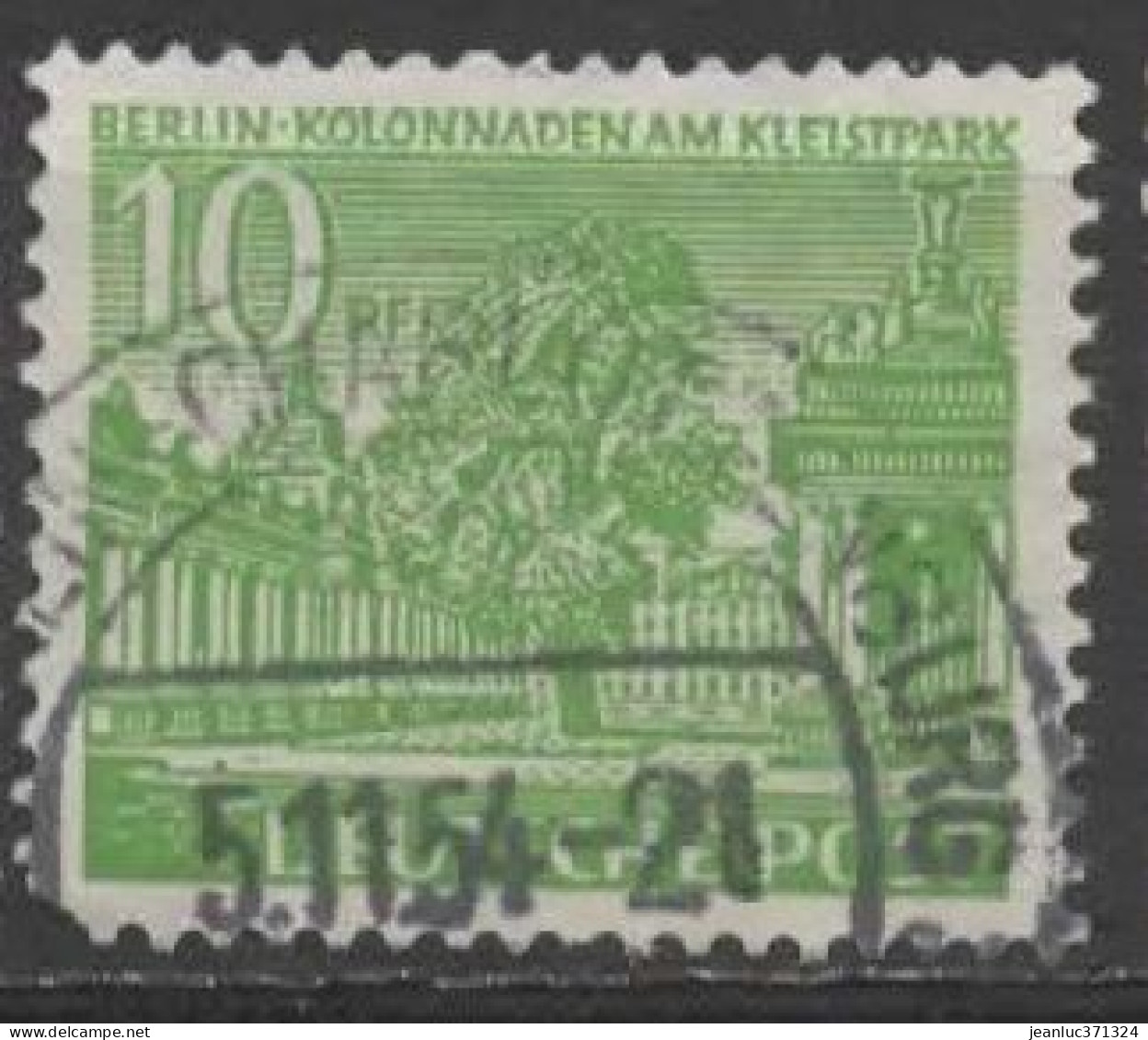 ALLEMAGNE BERLIN N° 33 O Y&T 1949 Monument (colonnade De Kleist Park) - Used Stamps