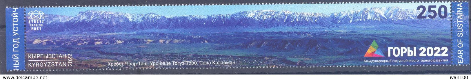 2023.Kyrgyzstan, International Year Of Susteble Mountain Development, 1v, Mint/** - Kirghizstan