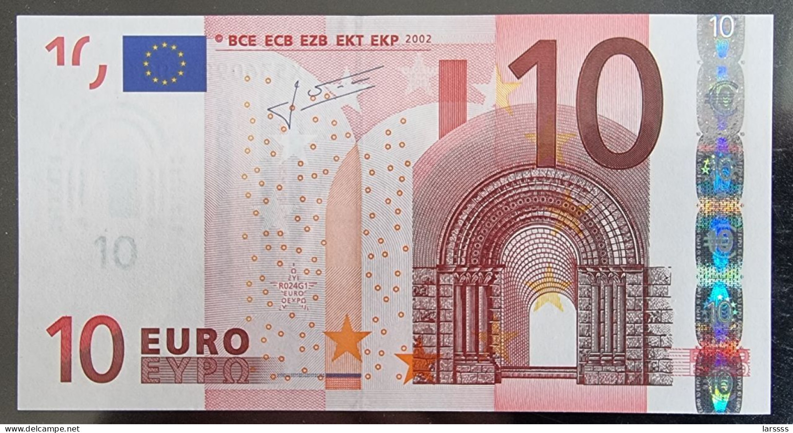 1 X 10€ Euro Trichet R024G1 X53609834081 - UNC - 10 Euro