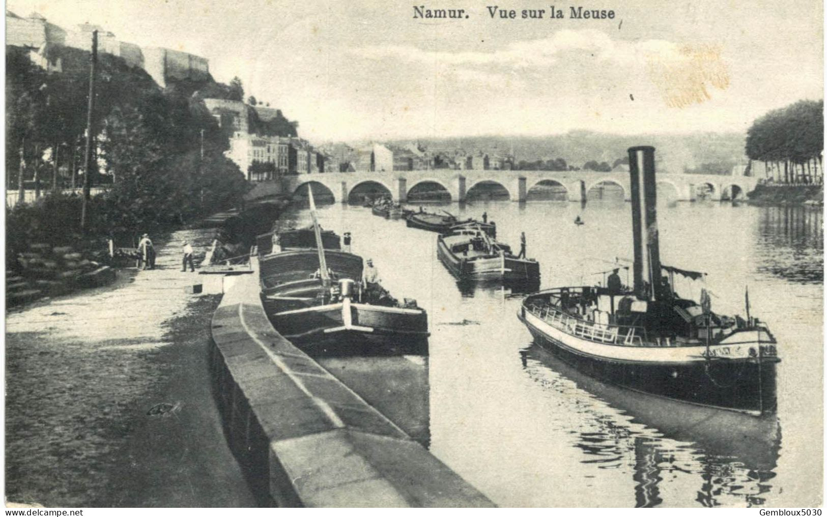 Namur  Vue Sur La Meuse - Namur