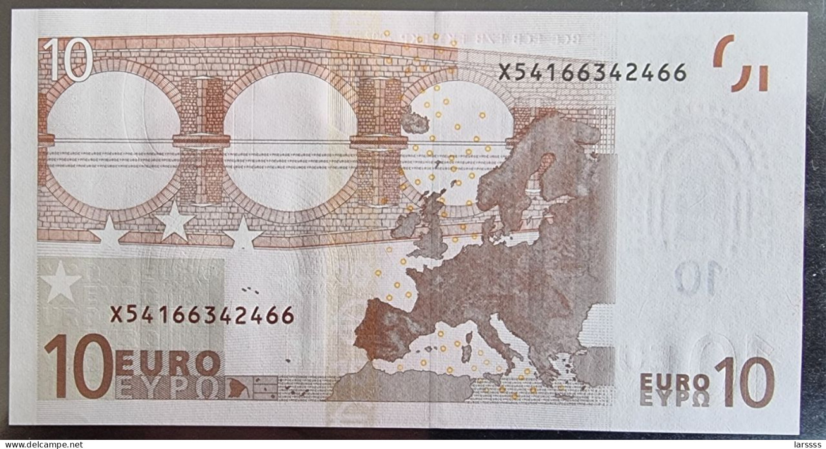 1 X 10€ Euro Trichet R025D4 X54166342466 - UNC - 10 Euro