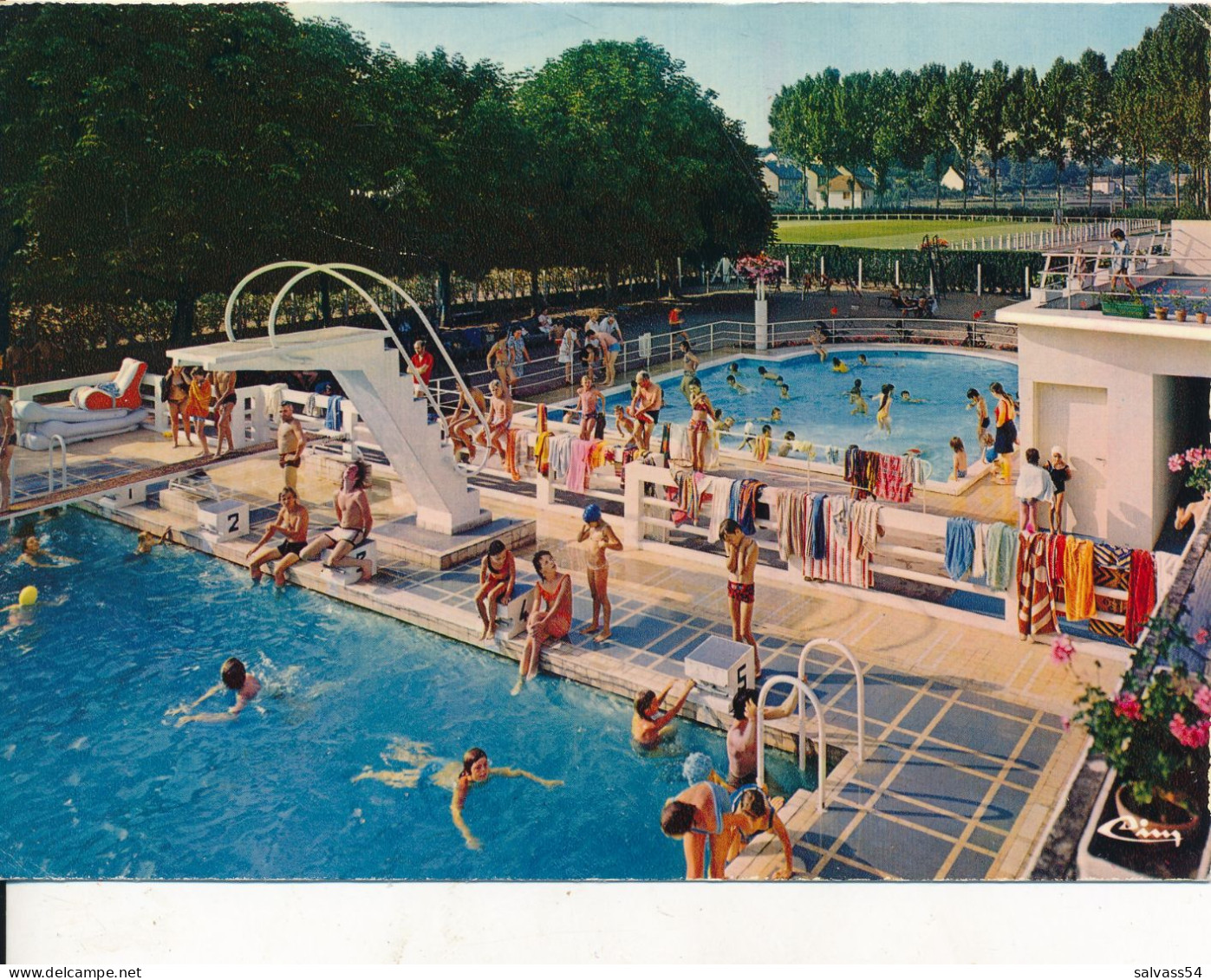 72) SAINT-CALAIS : La Piscine - Saint Calais