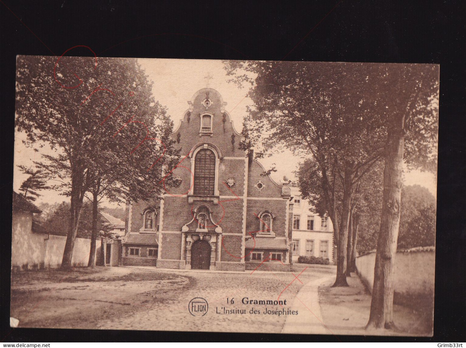 Grammont - L'Institut Des Joséphites - Postkaart - Geraardsbergen