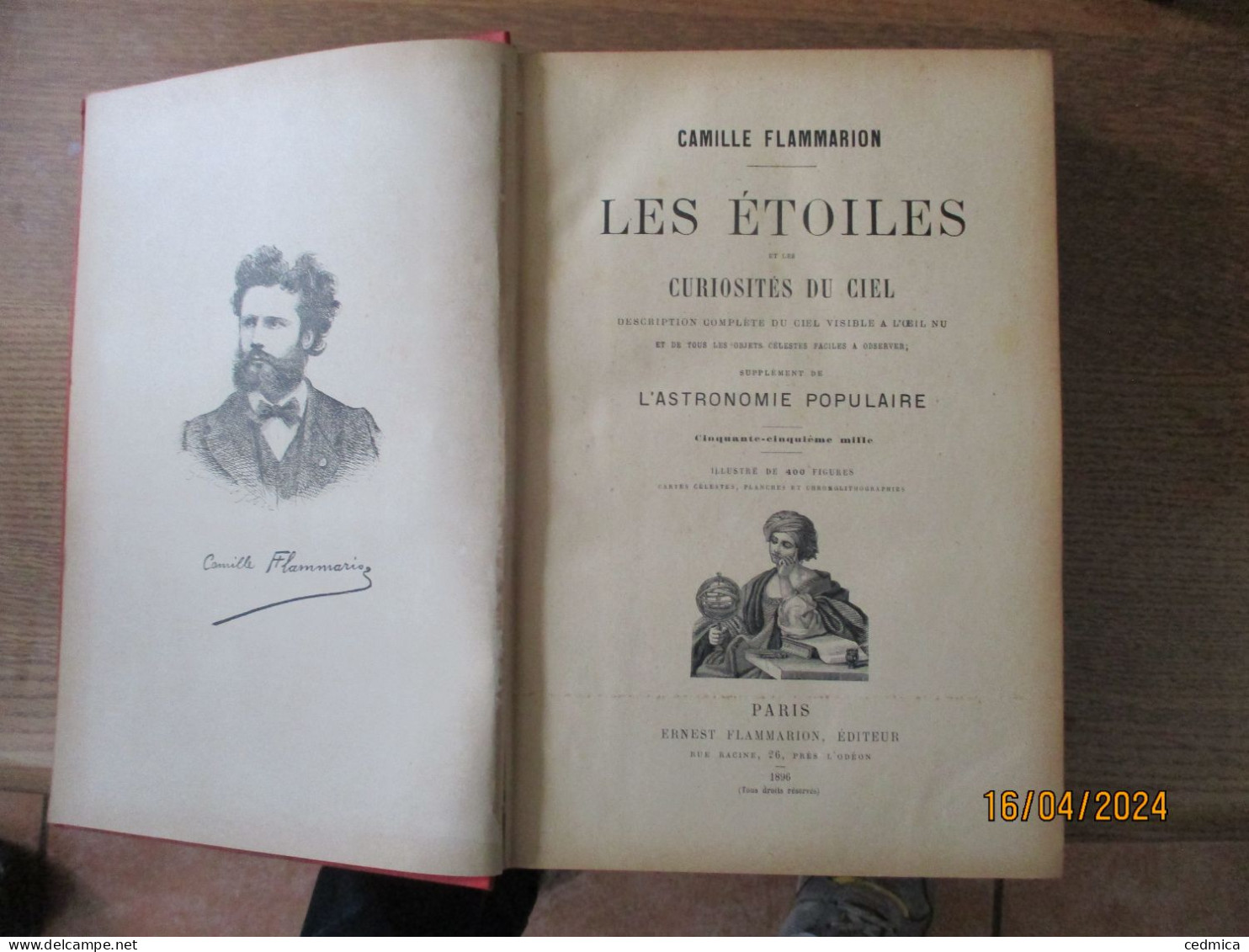 LES ETOILES ET LES CURIOSITES DU CIEL ASTRONOMIE POPULAIRE PAR CAMILLE FLAMMARION 1896 - Sterrenkunde