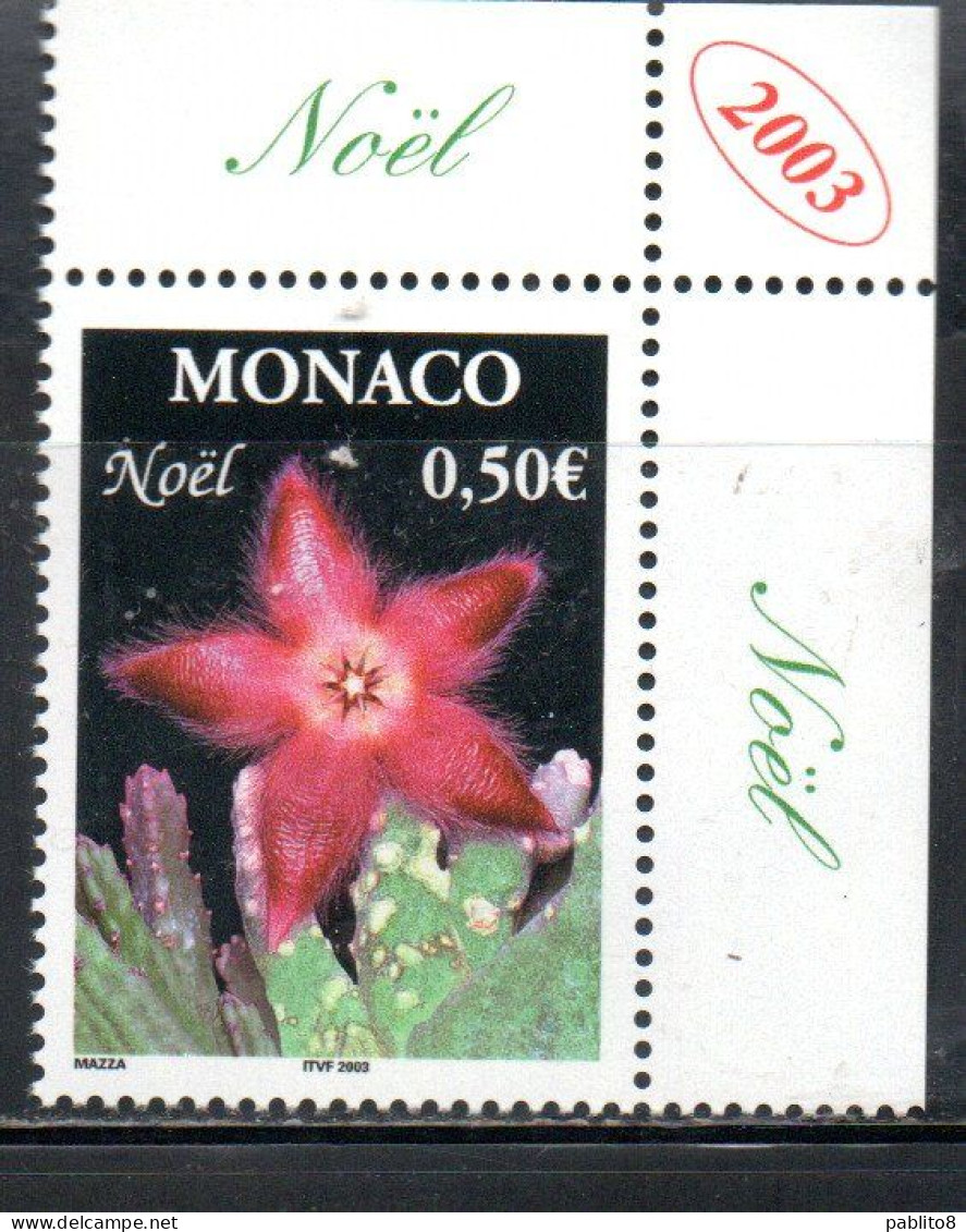 MONACO 2003 CHRISTMAS NOEL WEIHNACHTEN NATALE NAVIDAD 0.50€ MNH - Neufs