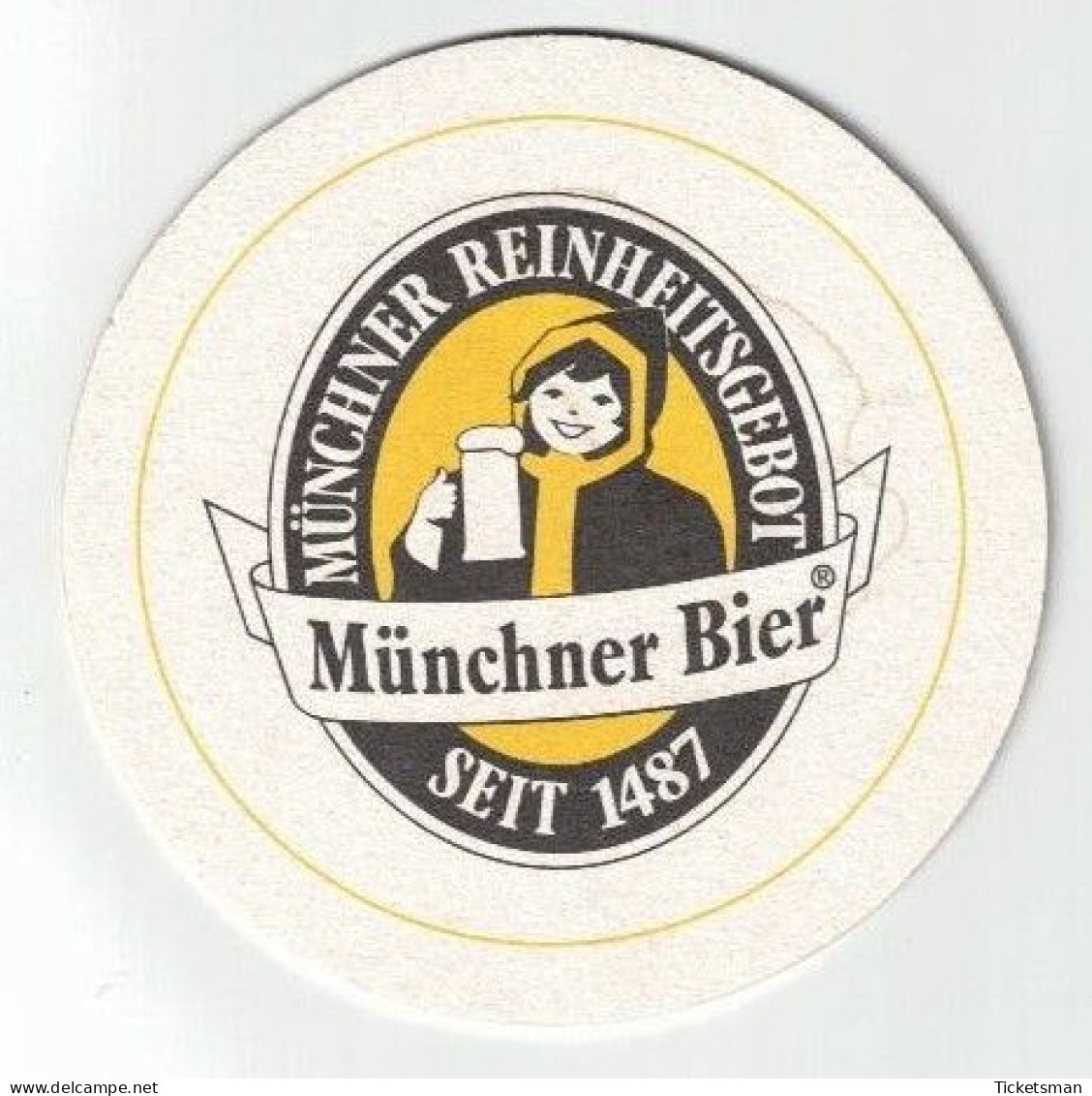 Collectionneur Sous-Bock Bière "Augustiner Brau Munchen" Année 2024 - Portavasos