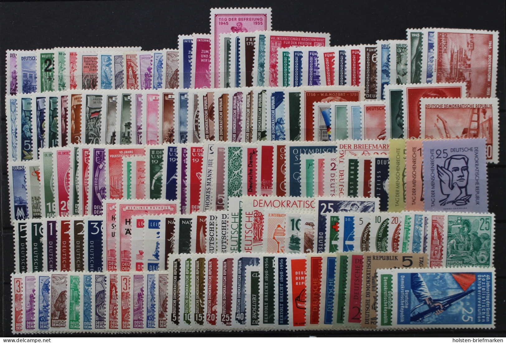 DDR, MiNr. 447-745, Jahrgänge 1955-1959, Kollektion, Postfrisch - Unused Stamps