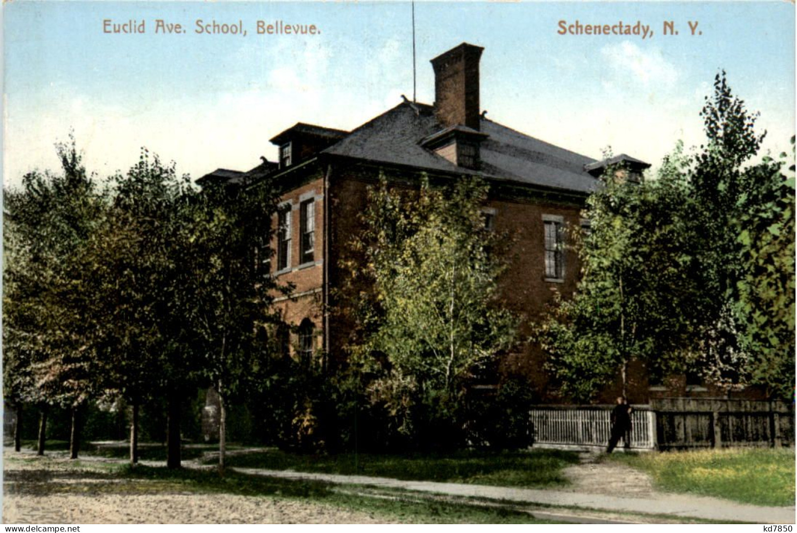 Schenectady - Euclid Avenue- School Bellevue - Altri & Non Classificati