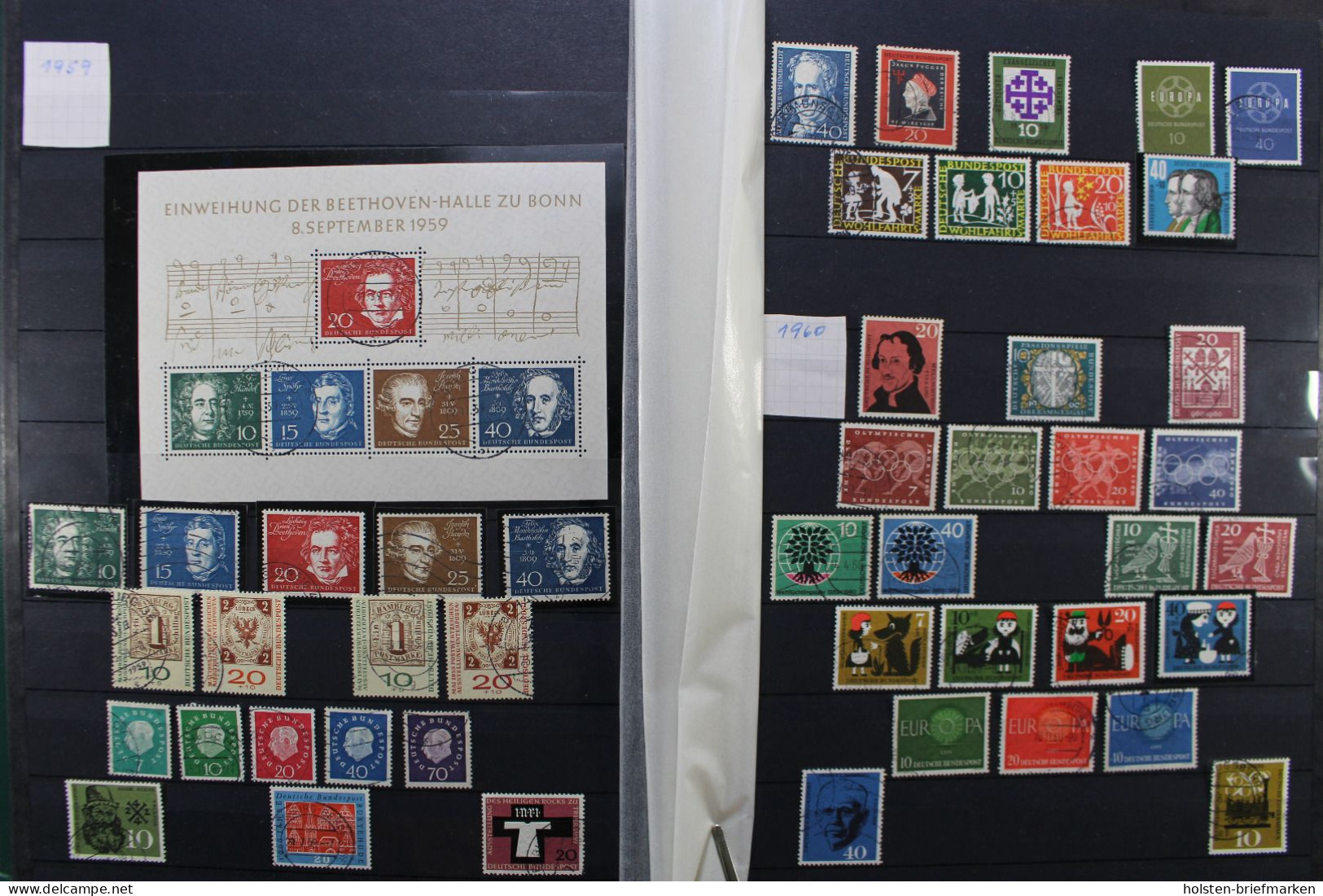 Deutschland (BRD) 1949-1990, Gestempelte Sammlung - Colecciones