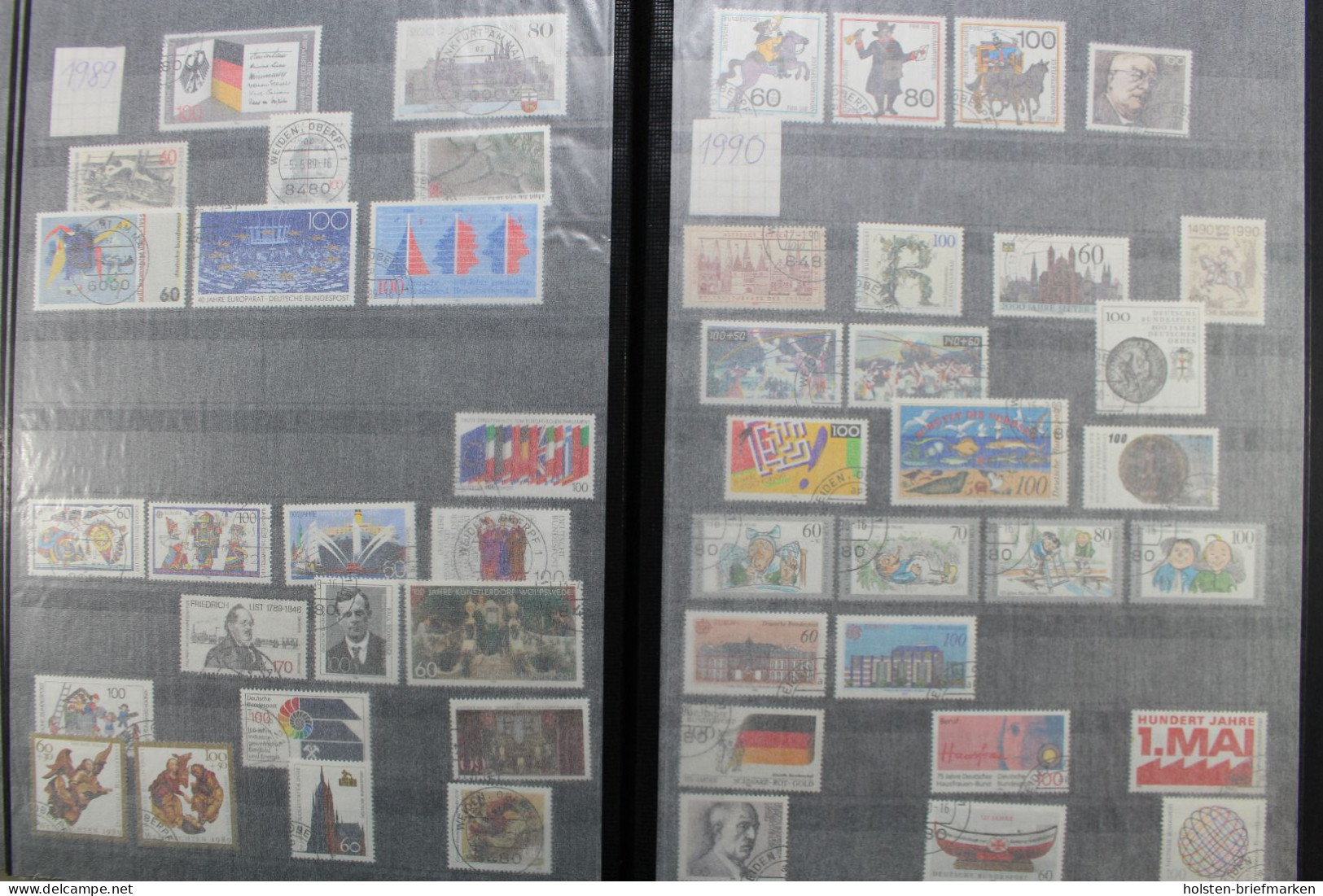 Deutschland (BRD) 1949-1990, gestempelte Sammlung