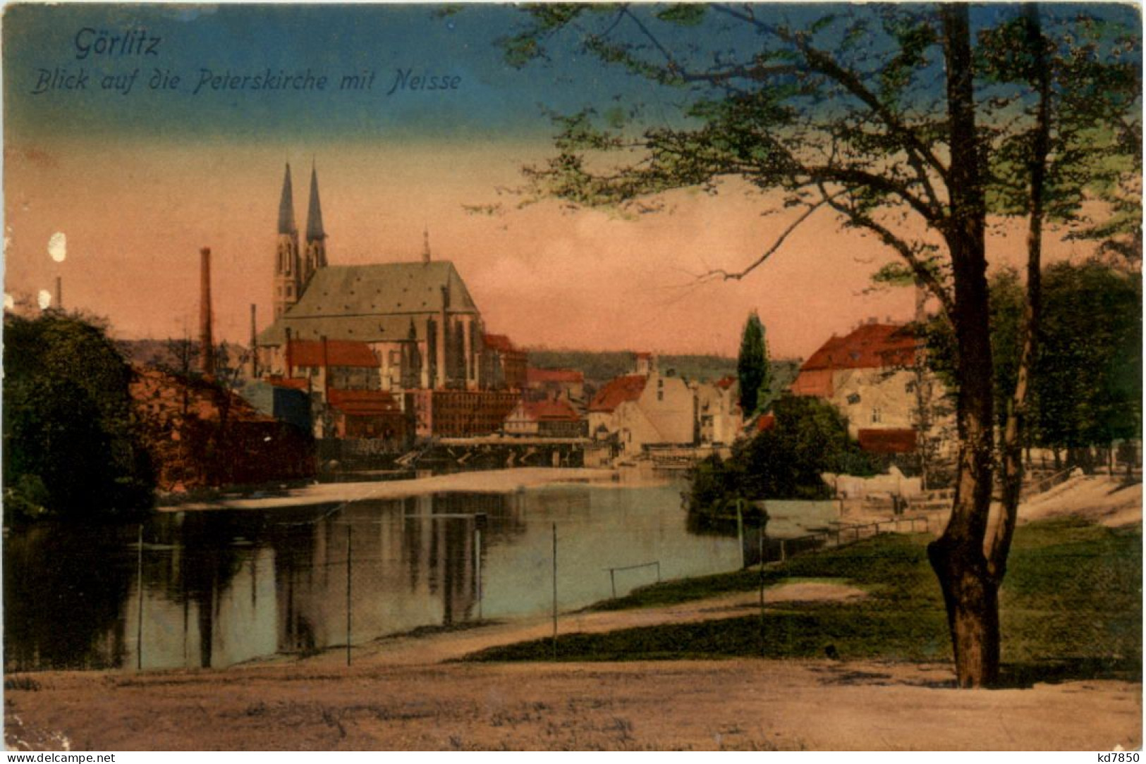 Görlitz - Peterskirche Mit Neisse - Goerlitz