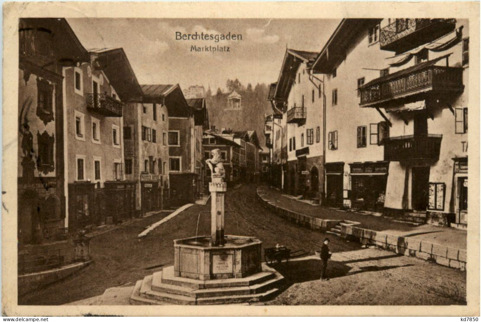 Berchtesgaden, Marktplatz - Berchtesgaden