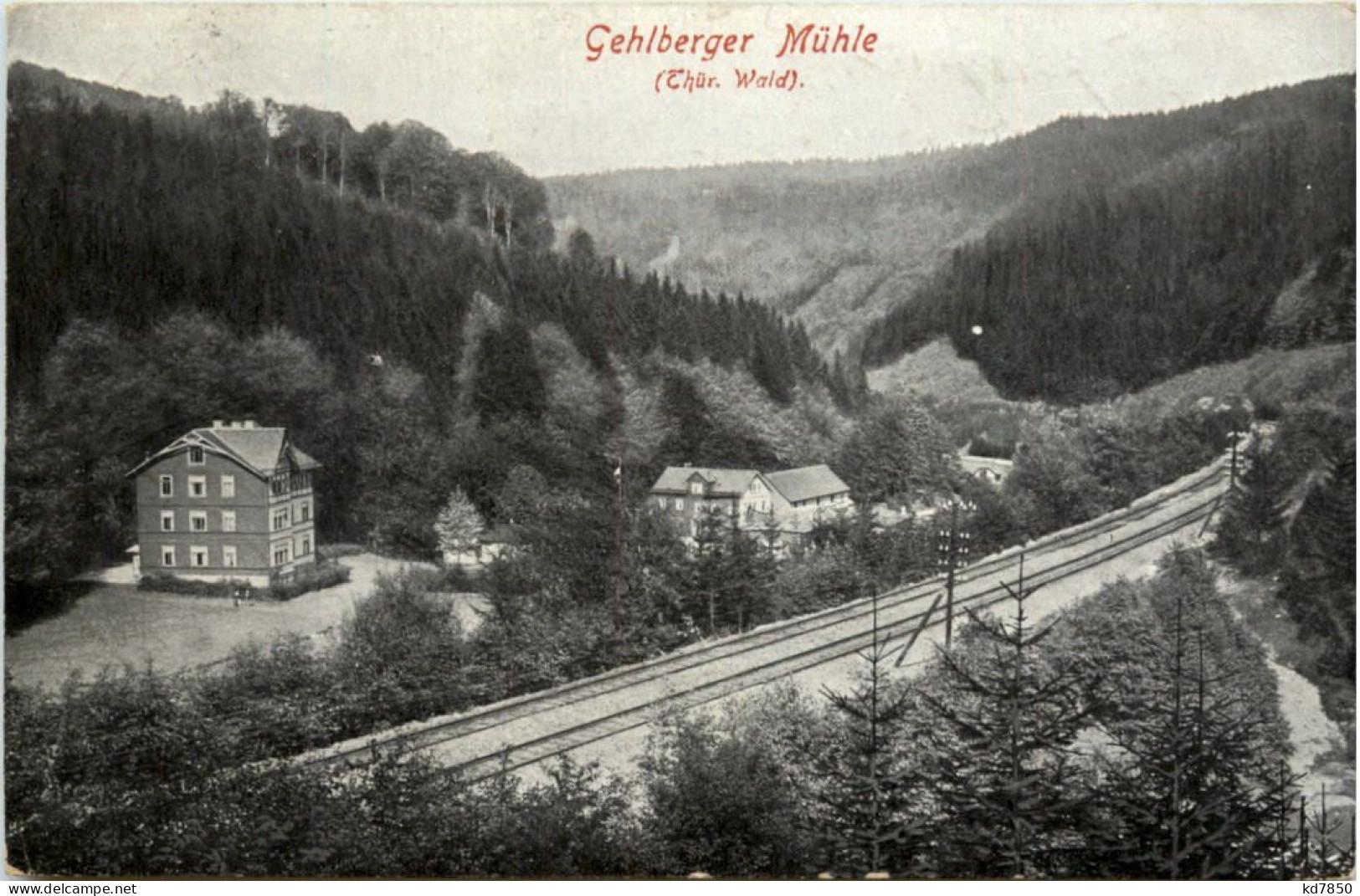 Gehlberger Mühle, Thür. Wald - Ilmenau