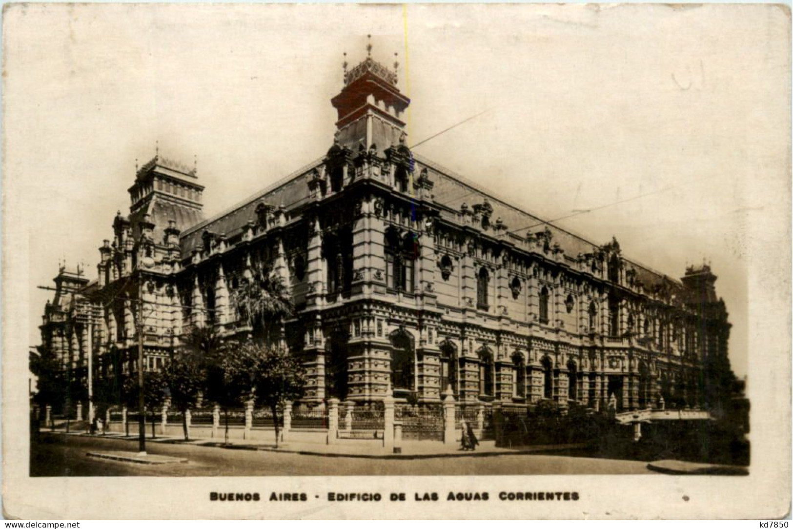 Buenos Aires - Edificio De Las Aguas Corrientes - Argentine