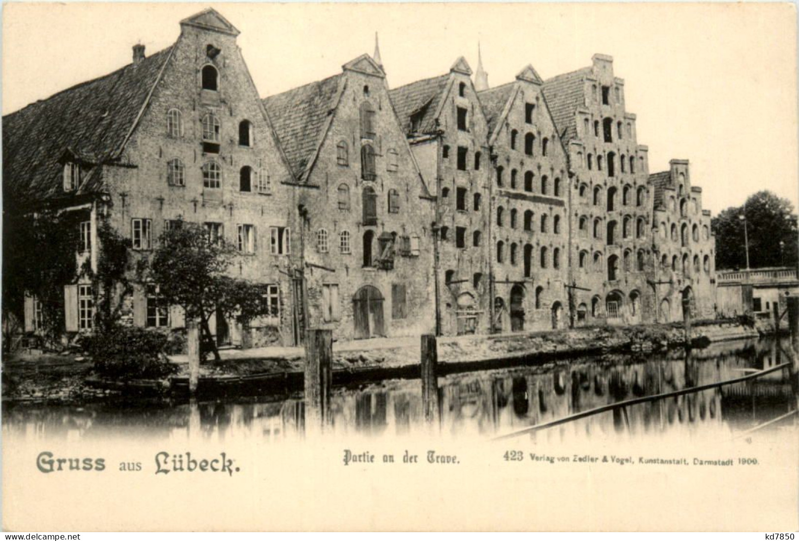 Gruss Aus Lübeck, Partiean Der Trave - Lübeck