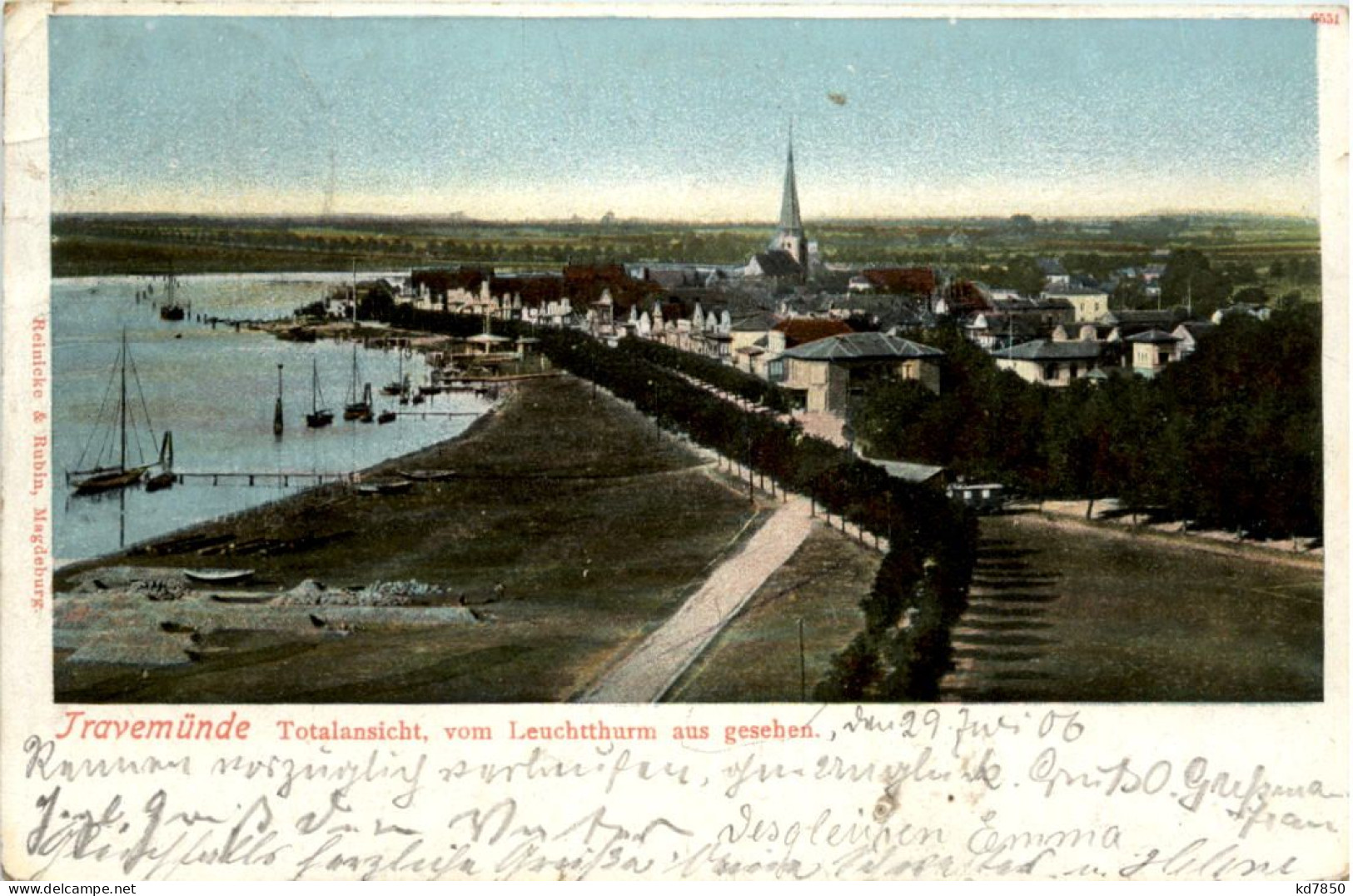 Travemünde, Toralansicht Vom Leuchtturm Aus Gesehen - Lübeck-Travemünde