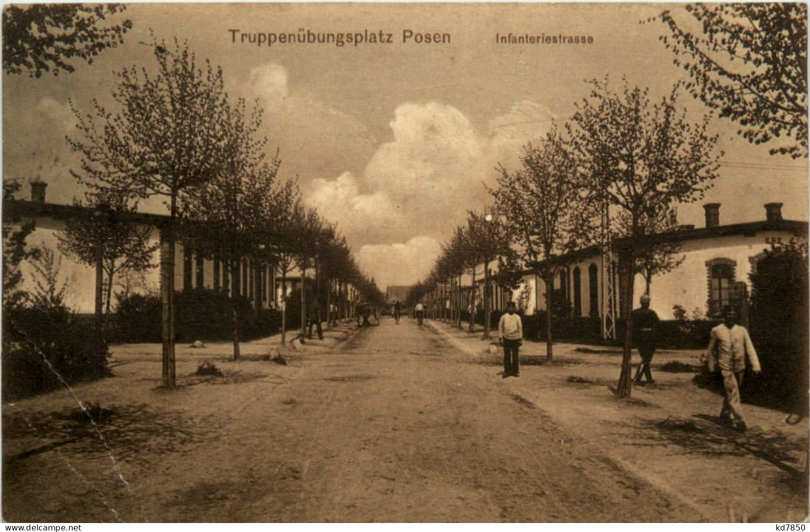 Truppenübungsplatz Posen - Infanteriestrasse - Posen
