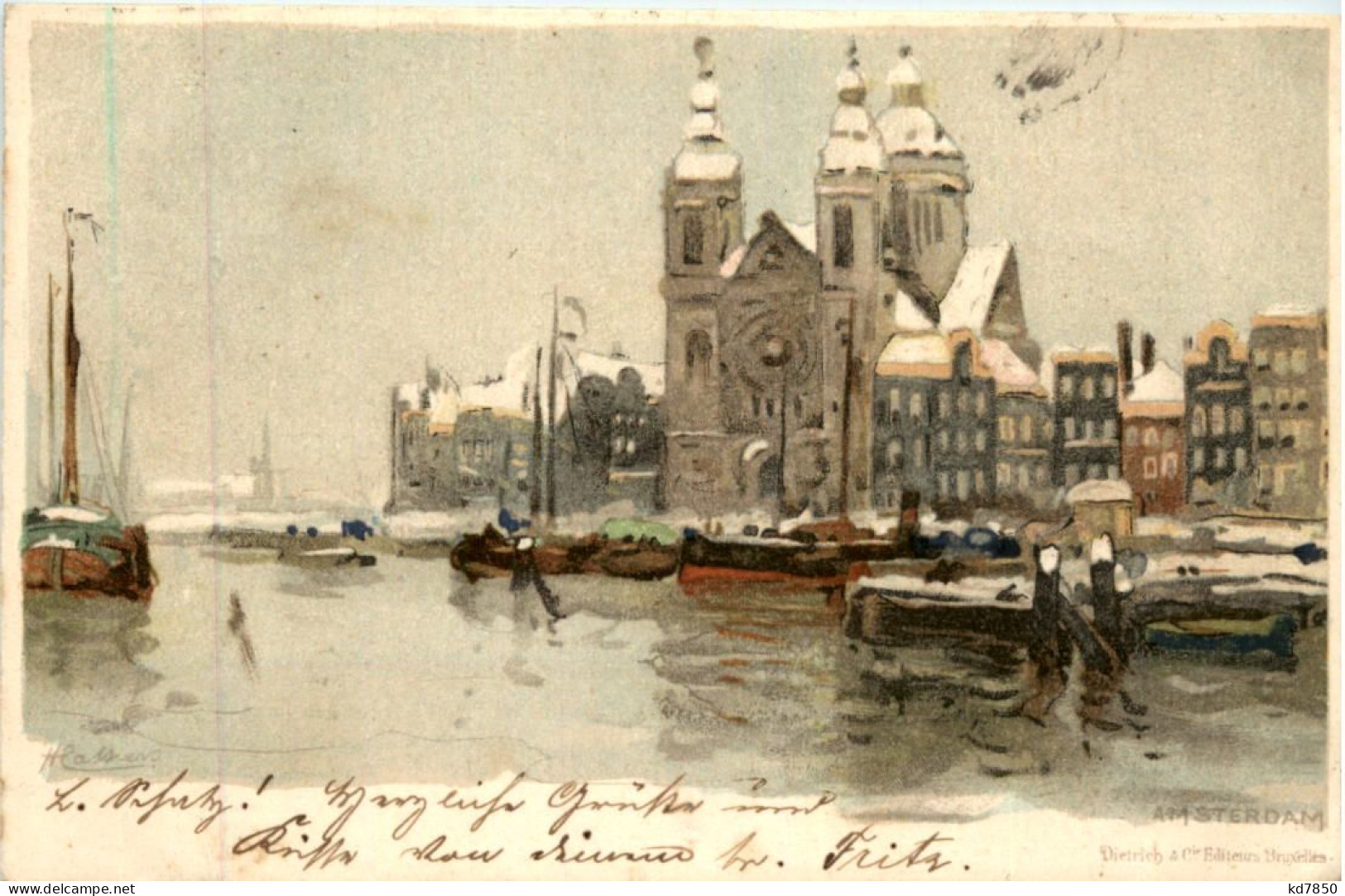 Amsterdam - Künstlerkarte - Amsterdam