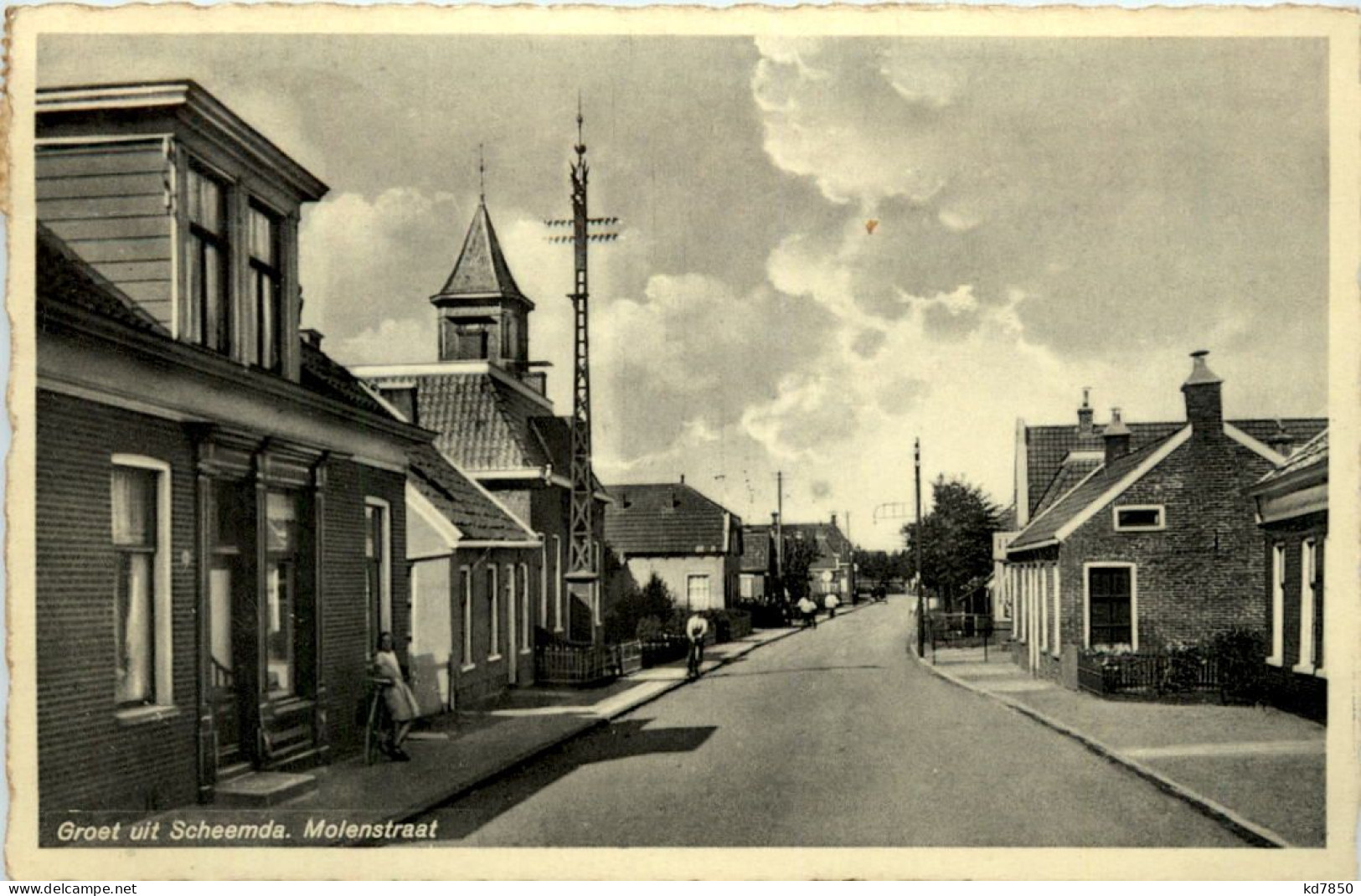 Groet Uit Scheemda - Molenstraat - Sonstige & Ohne Zuordnung