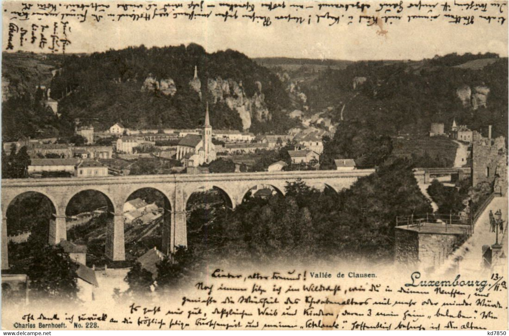 Luxemburg - Valle De Clausen - Luxemburg - Stad