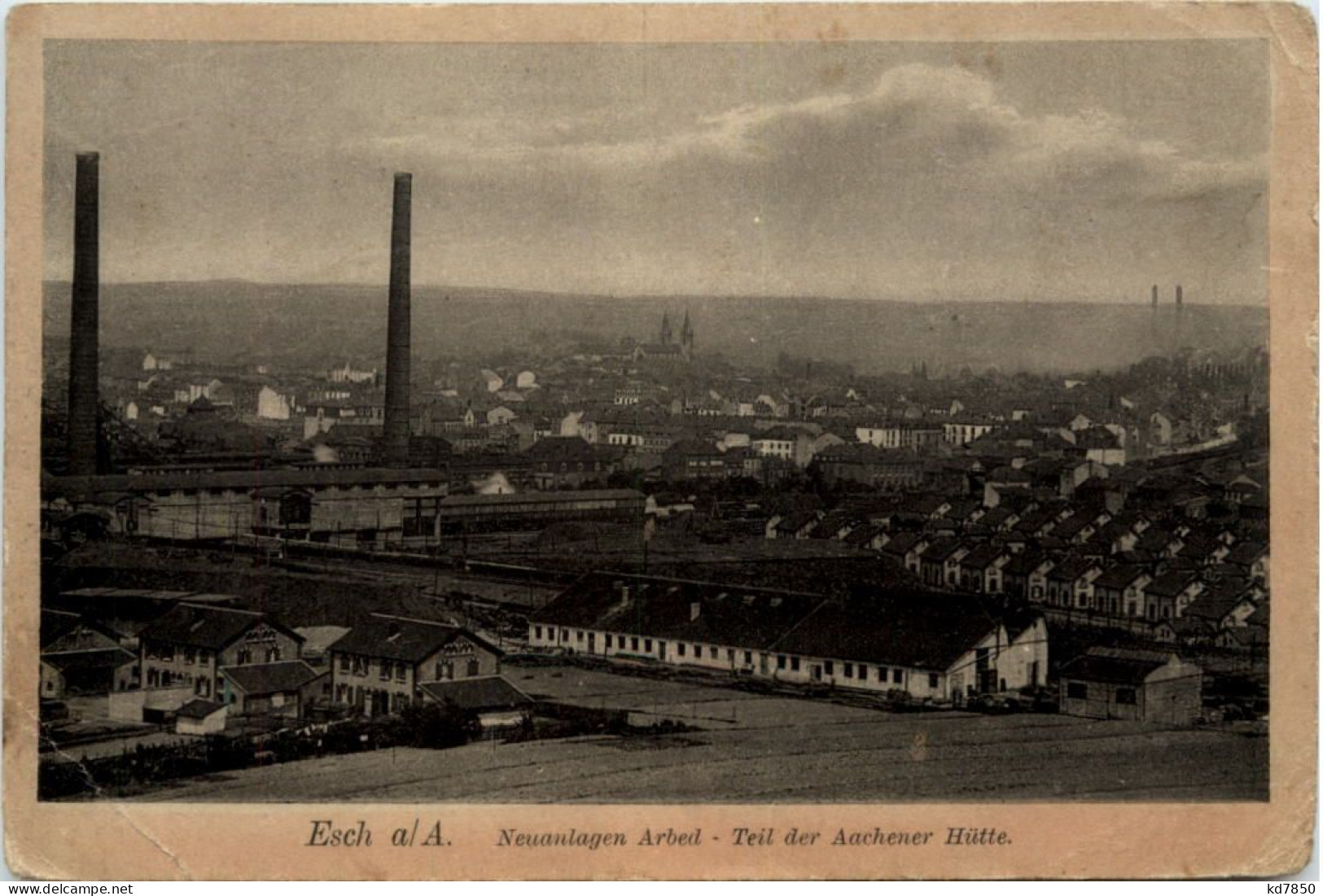 Esch - Neuanlagen Arbed - Aachener Hütte - Esch-Alzette