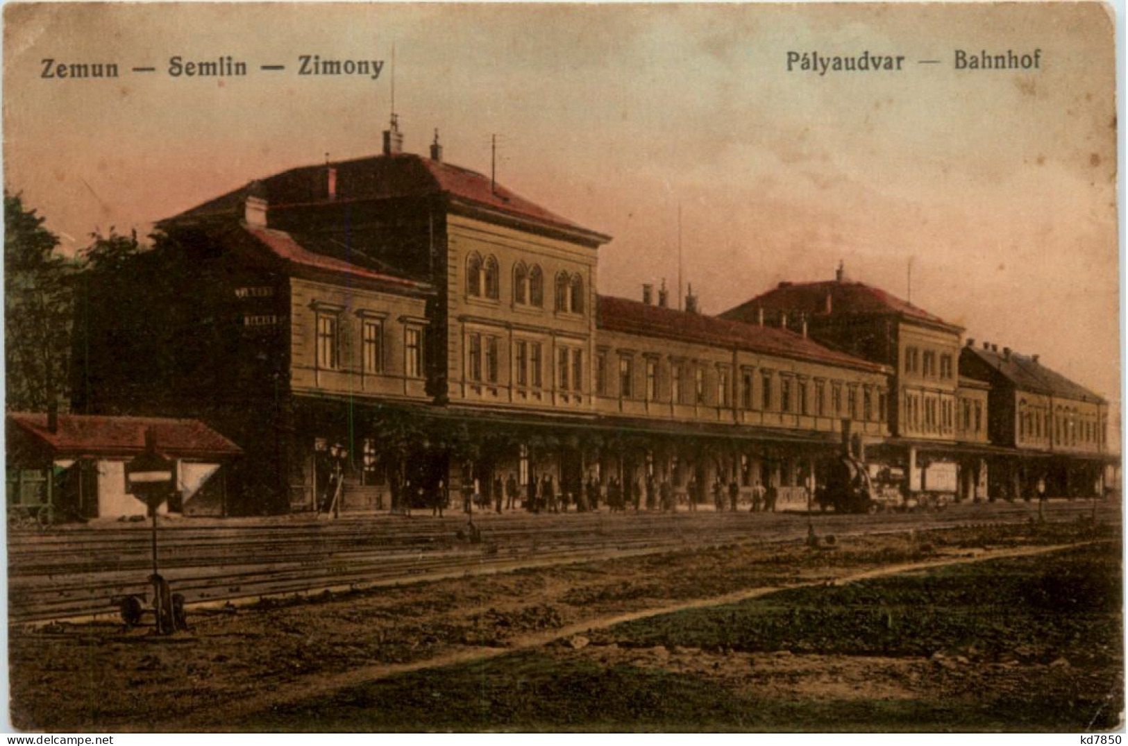 Zemun - Semlin - Zimony - Bahnhof - Serbie