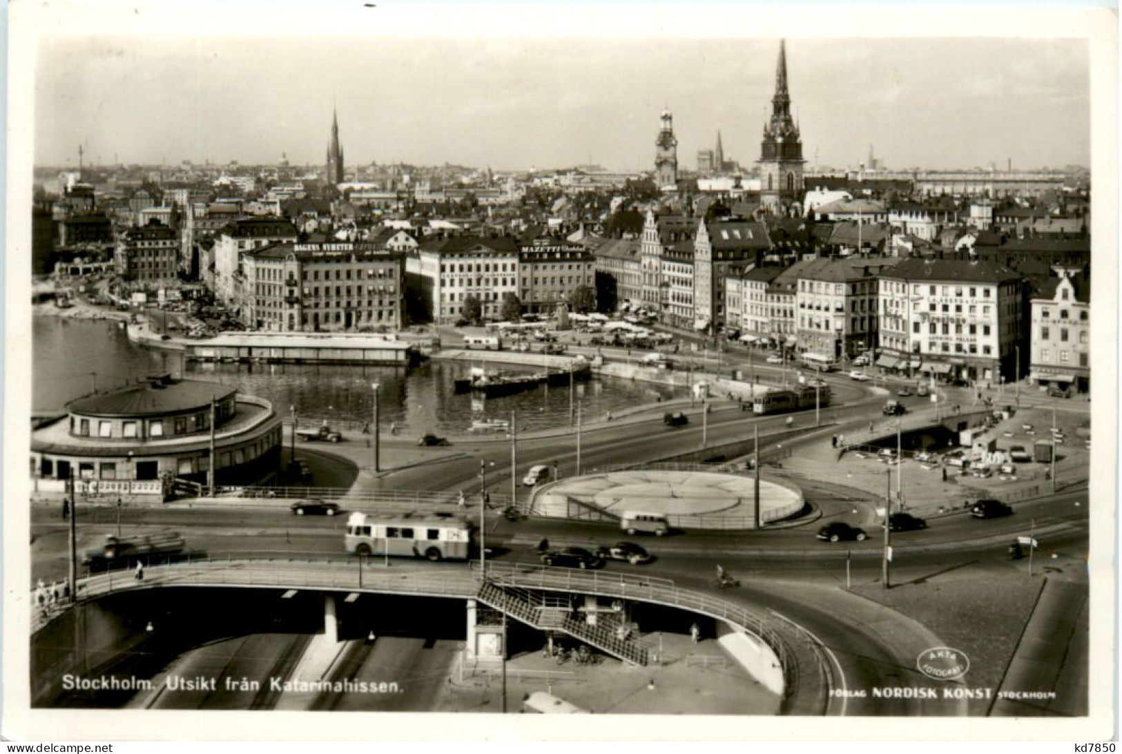 Stockholm - Utsigt Fran Katarinahissen - Zweden