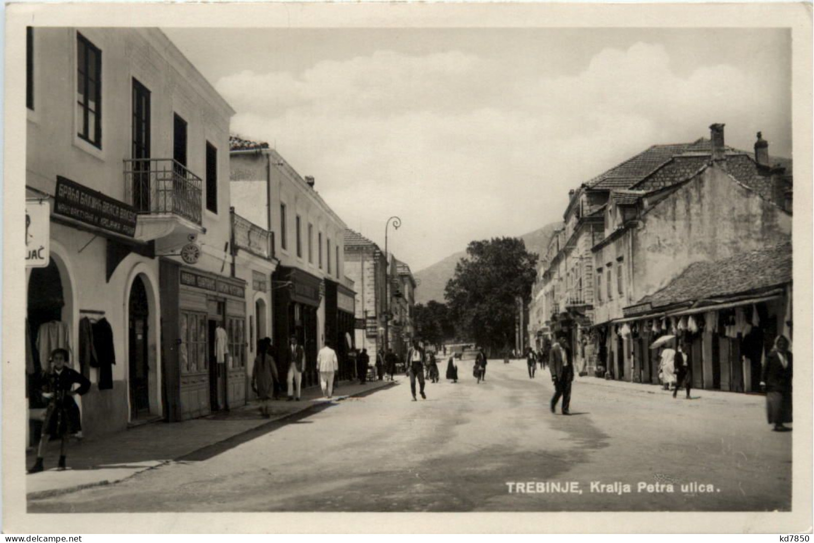 Trebinje - Kralja Petra Ulica - Bosnië En Herzegovina