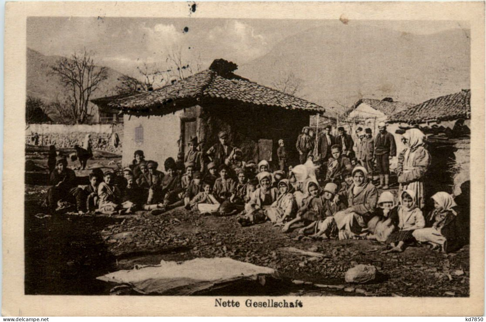 Nette Gesellschaft - Feldpost 2. Garde Schützen Batl. - Bosnie-Herzegovine