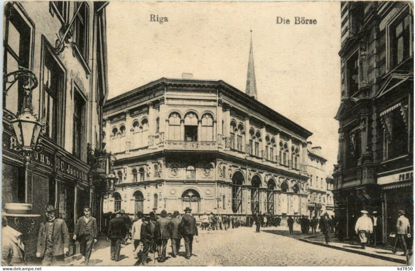 Riga - Die Börse - Lettonie