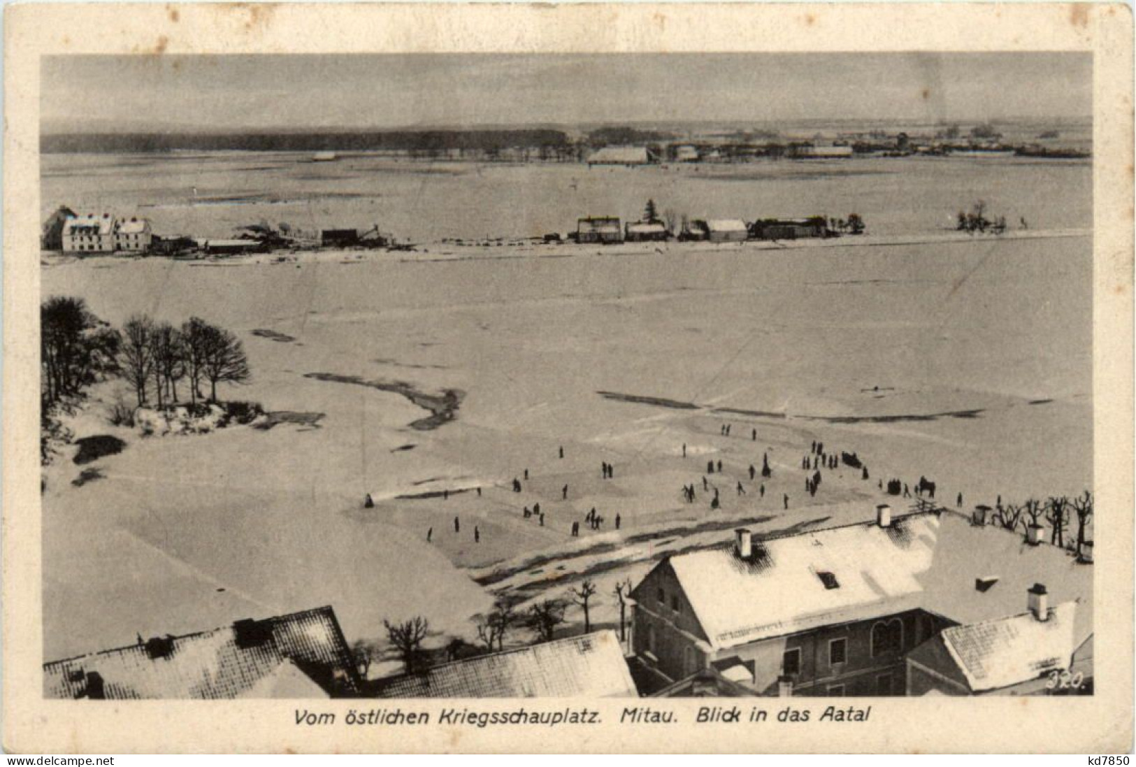 Mitau - Blick In Das Aatal - Lettonie