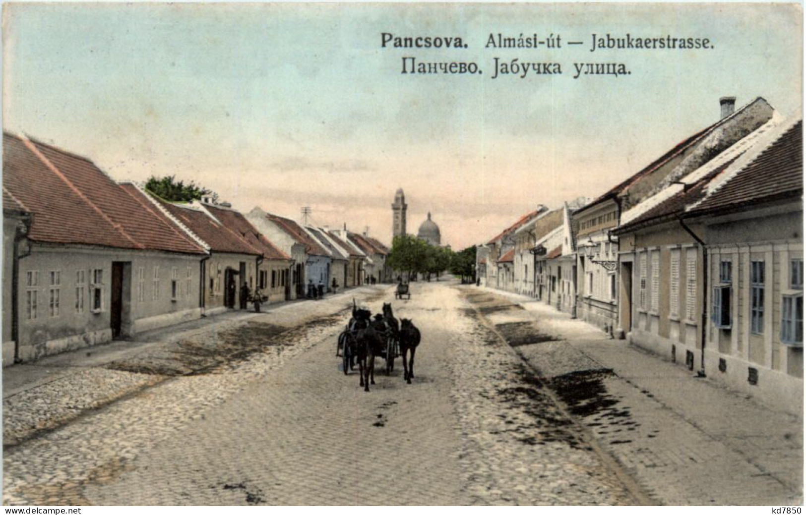 Pancsova - Jabukaerstrasse - Serbie