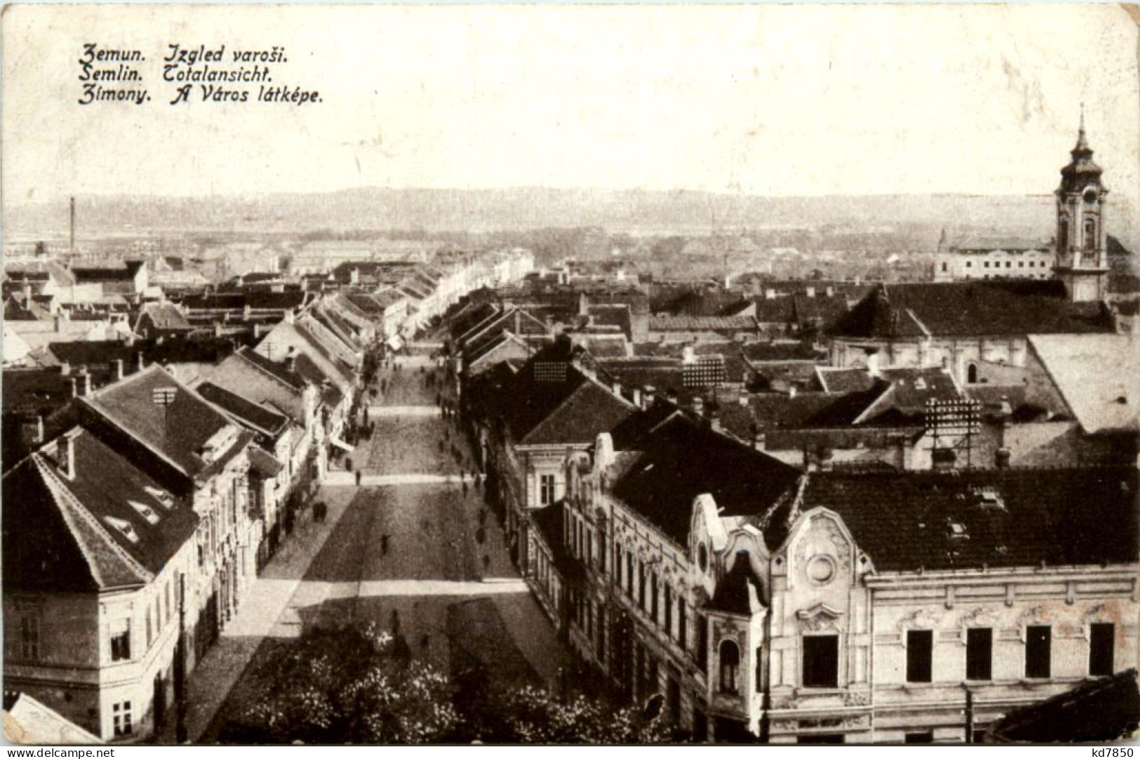 Zemun - Semlin Zimony - Feldpost - Serbien