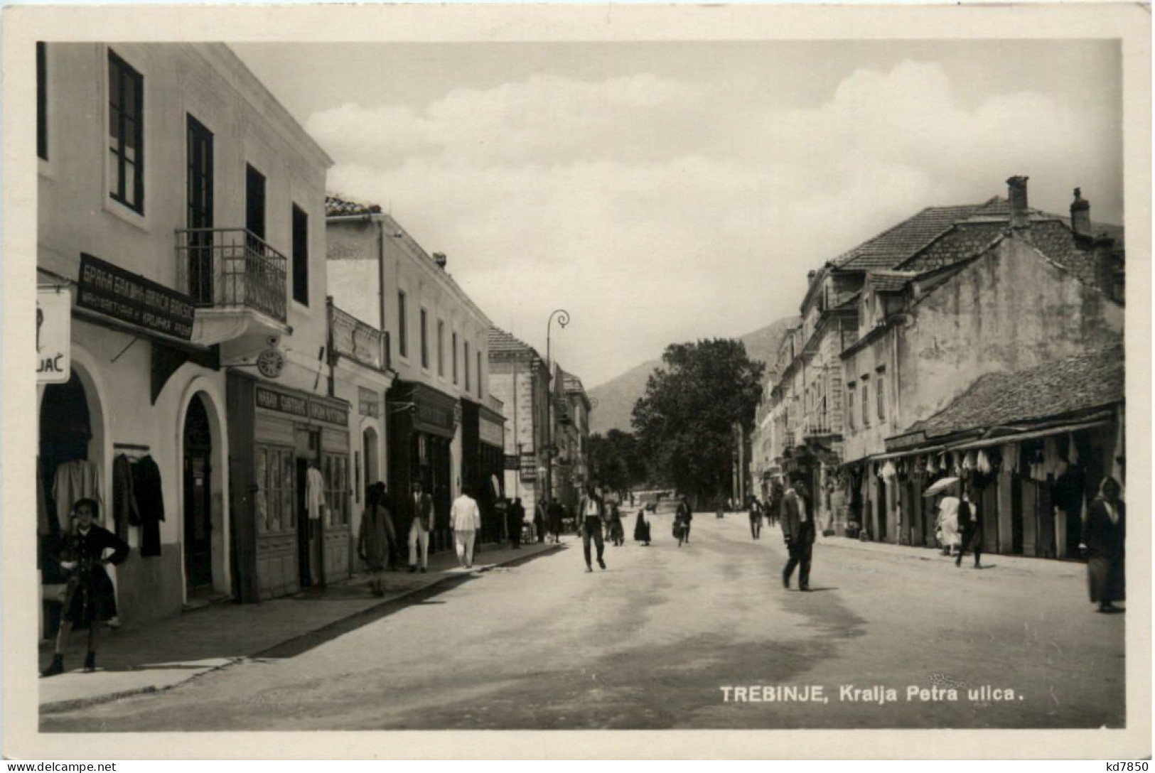 Trebinje - Kralja Petra Ulica - Bosnië En Herzegovina