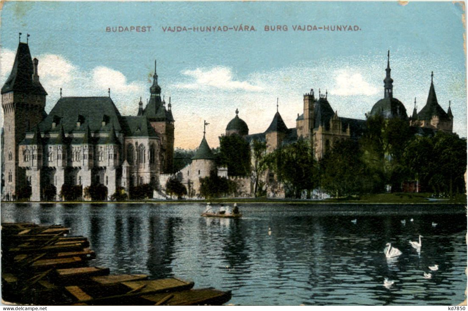 Budapest - Burg Vajda Hunyad - Ungheria