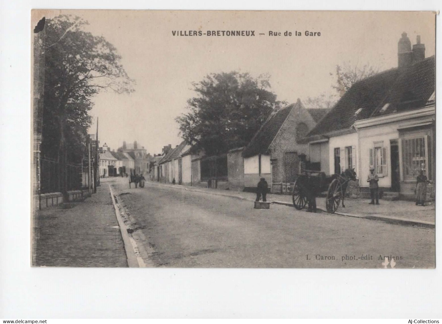 AJC - Villers Bretonneux - Rue De La Gare - Villers Bretonneux