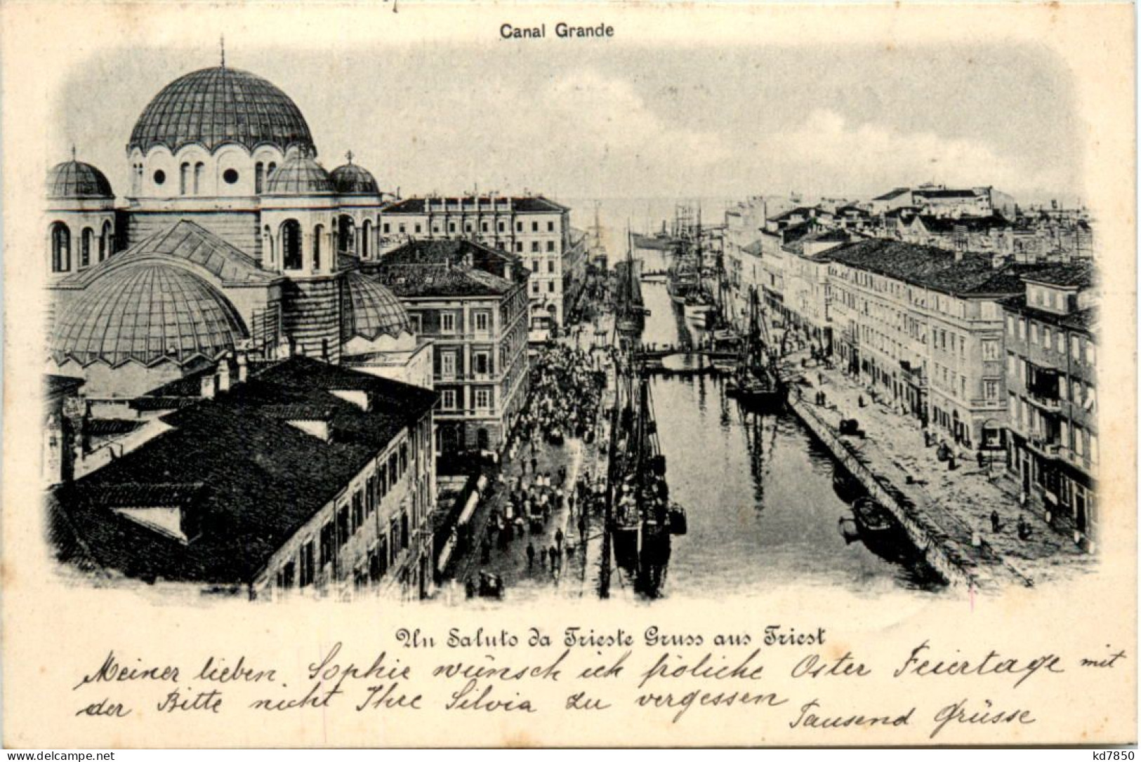 Un Saluto Da Trieste - Canal Grande - Trieste
