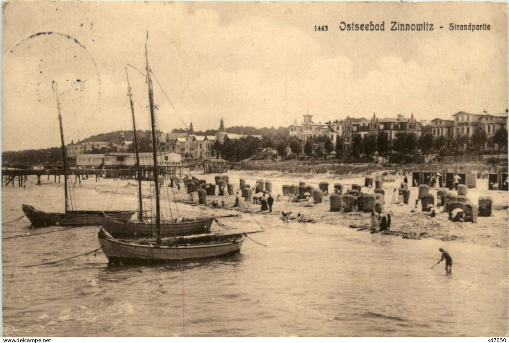 Ostseebad Zinnowitz - Strandpartie - Zinnowitz