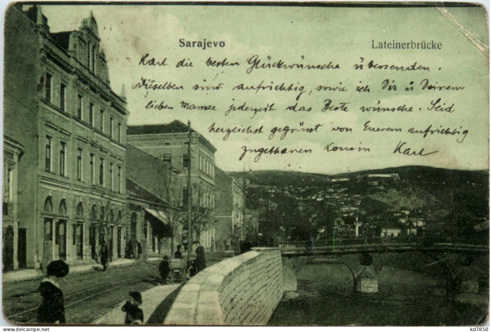 Sarajevo - Lateinerbrücke - Bosnië En Herzegovina