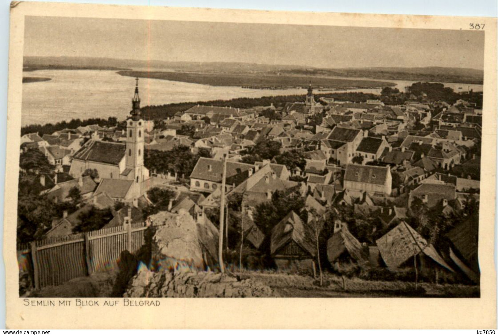 Semlin - Blick Auf Belgrad - Serbia