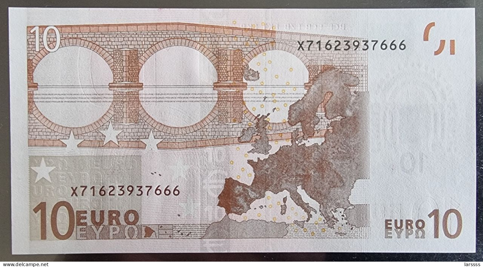 1 X 10€ Euro Draghi P017G2 X71623937666 - UNC - 10 Euro