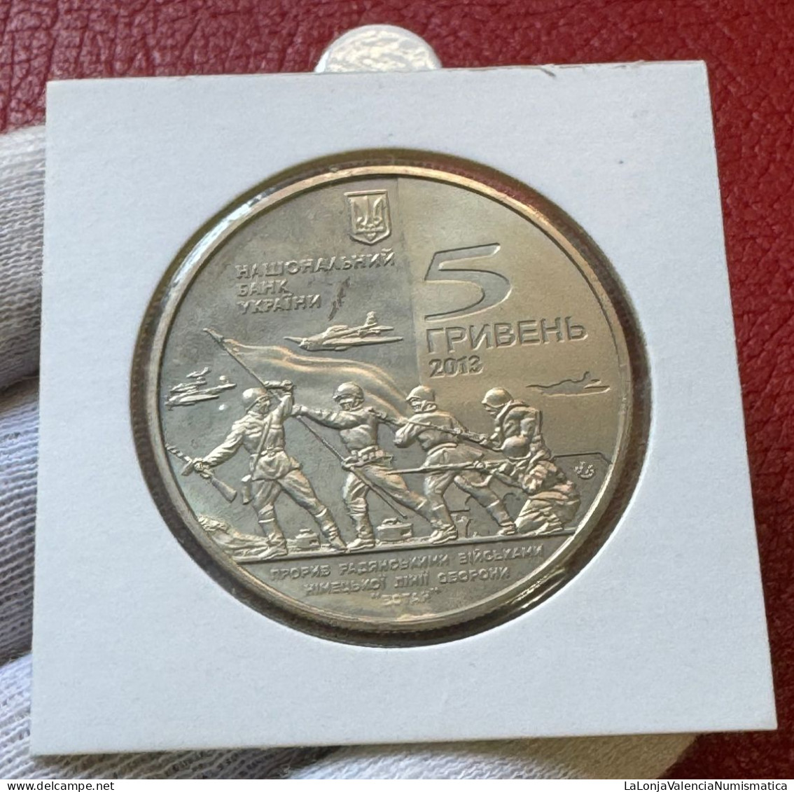 Ucrania Ukraine 5 Hryven Liberation Of Melitopol 2013 Km 5124 Sc Unc - Oekraïne