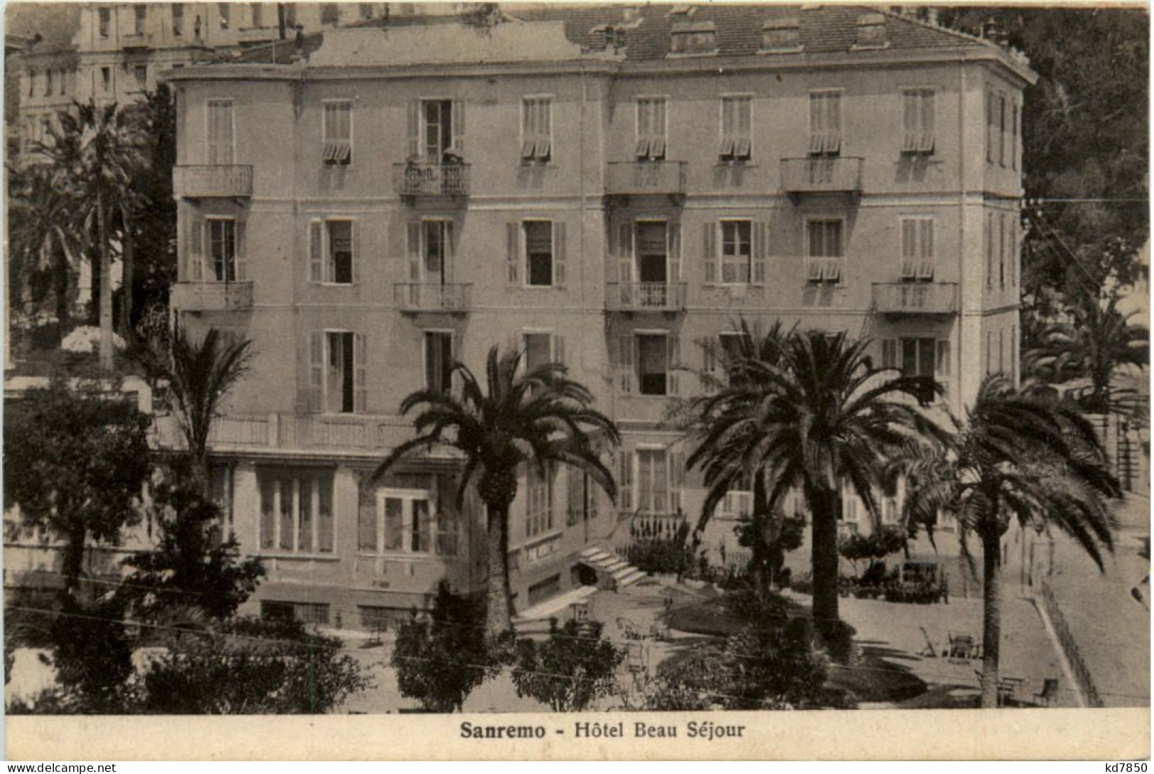 Sanremo - Hotel Beau Sejour - San Remo
