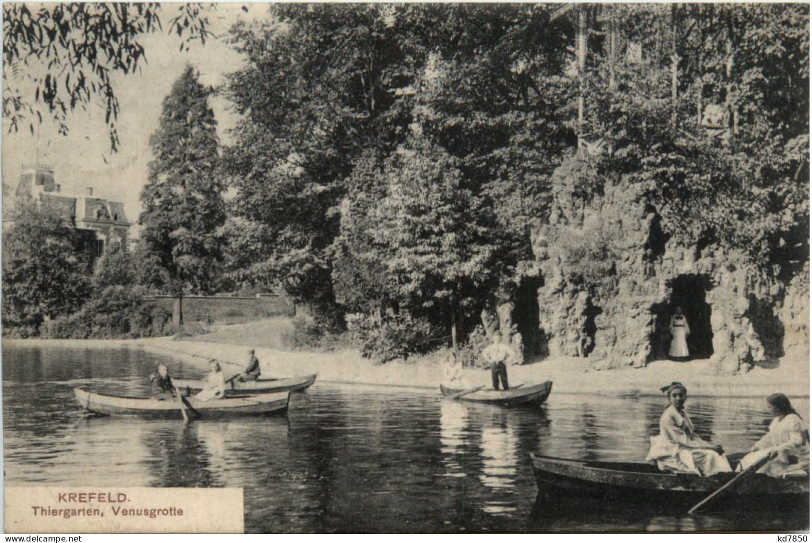 Krefeld - Thiergarten Venusgrotte - Krefeld