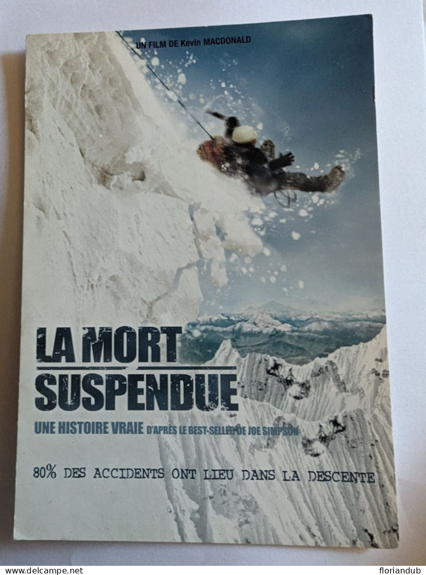 CP -  Alpinisme Film La Mort Suspendue - Alpinismus, Bergsteigen